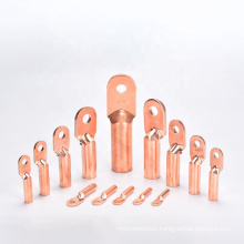 DT Din Wire Connector Type Terminals Round Cable Tube Crimp Tinned Copper Lugs